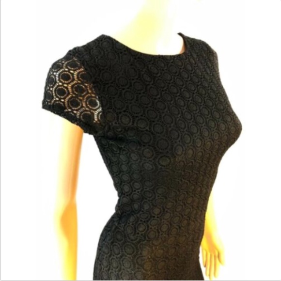 Love Ady Women’s Dress Pencil Stretch Black Zip S - Picture 5 of 6